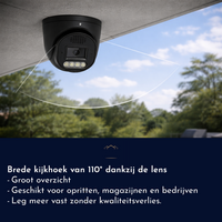 Beveiligingscamerasysteem - 8MP Dome camera - Wit