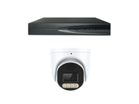 Beveiligingscamerasysteem Draadloos - 8MP Dome camera - Wit